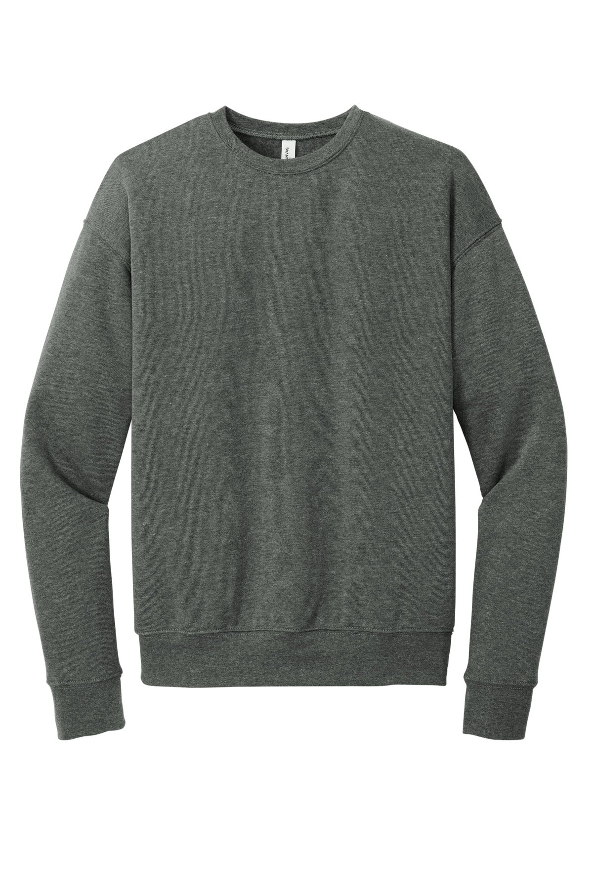 BELLA+CANVAS  Unisex Sponge Fleece Drop Shoulder Sweatshirt - Deep Heather