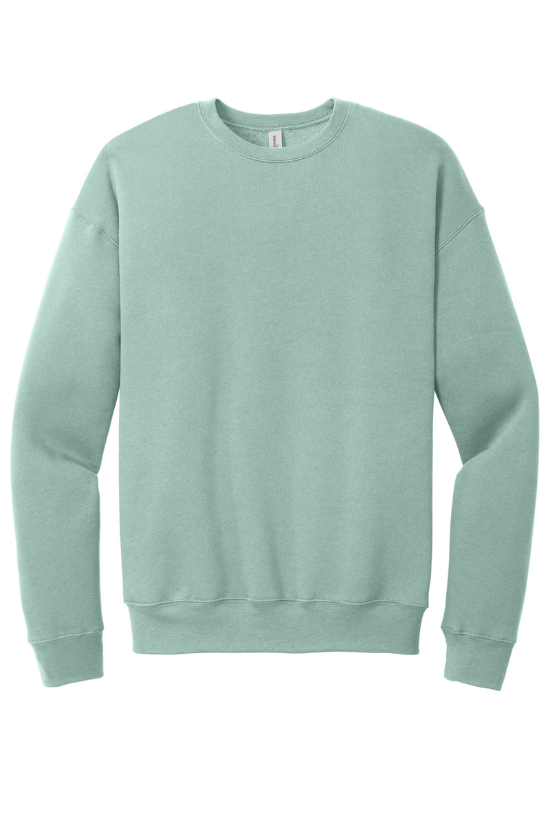 BELLA+CANVAS  Unisex Sponge Fleece Drop Shoulder Sweatshirt - Dusty Blue