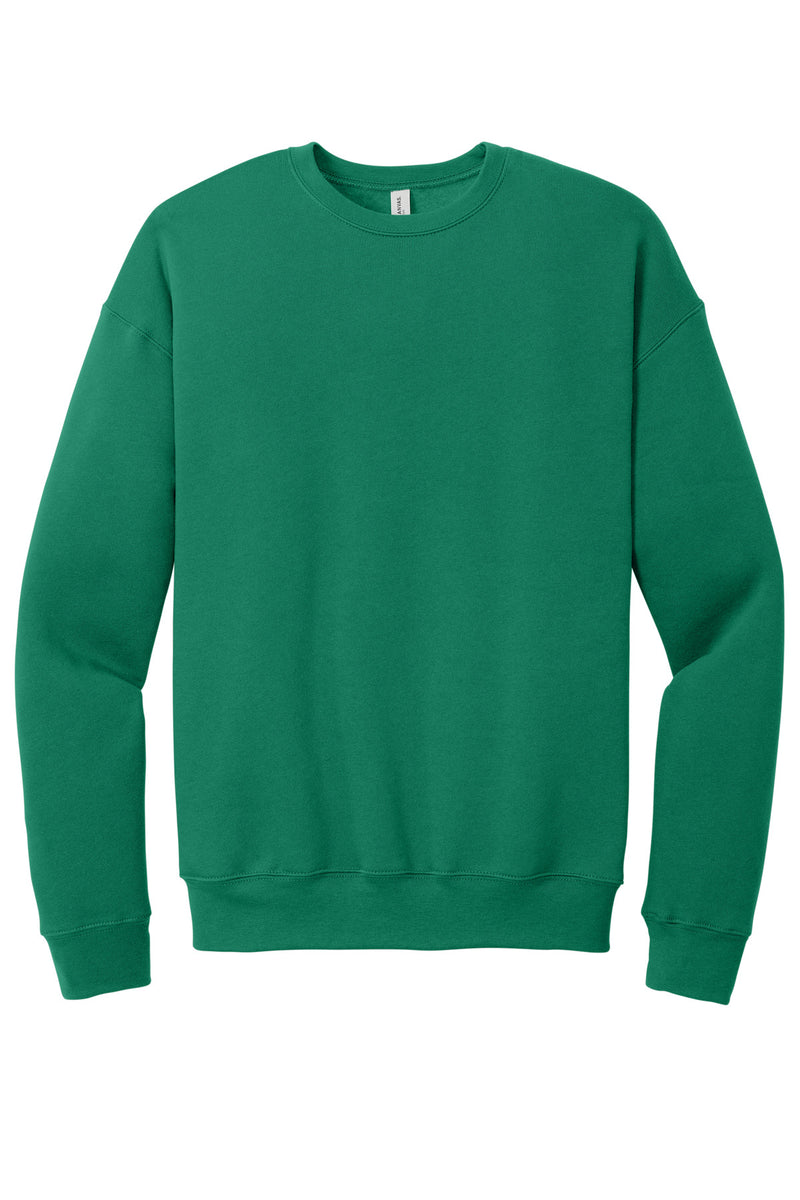 BELLA+CANVAS  Unisex Sponge Fleece Drop Shoulder Sweatshirt - Kelly