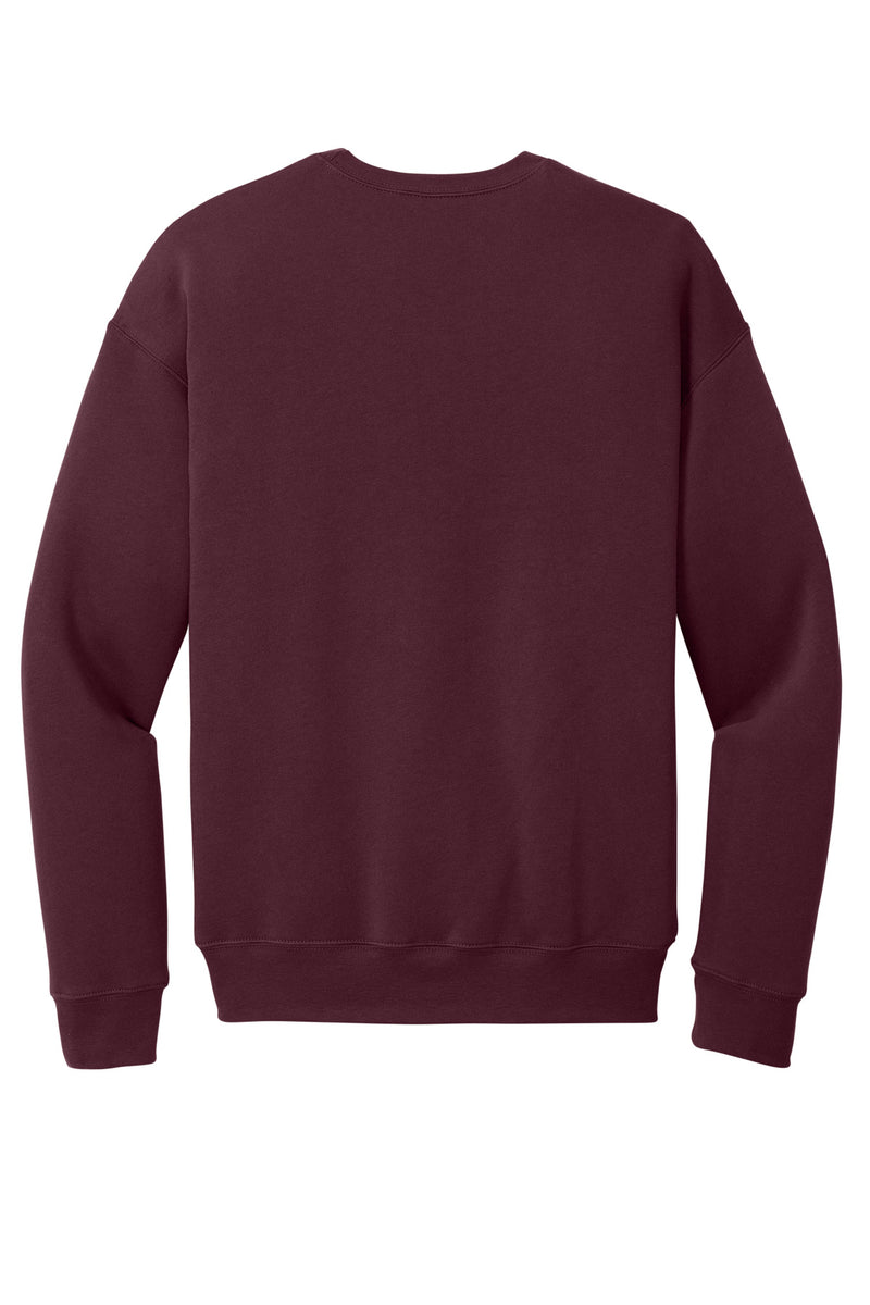 BELLA+CANVAS  Unisex Sponge Fleece Drop Shoulder Sweatshirt - Maroon