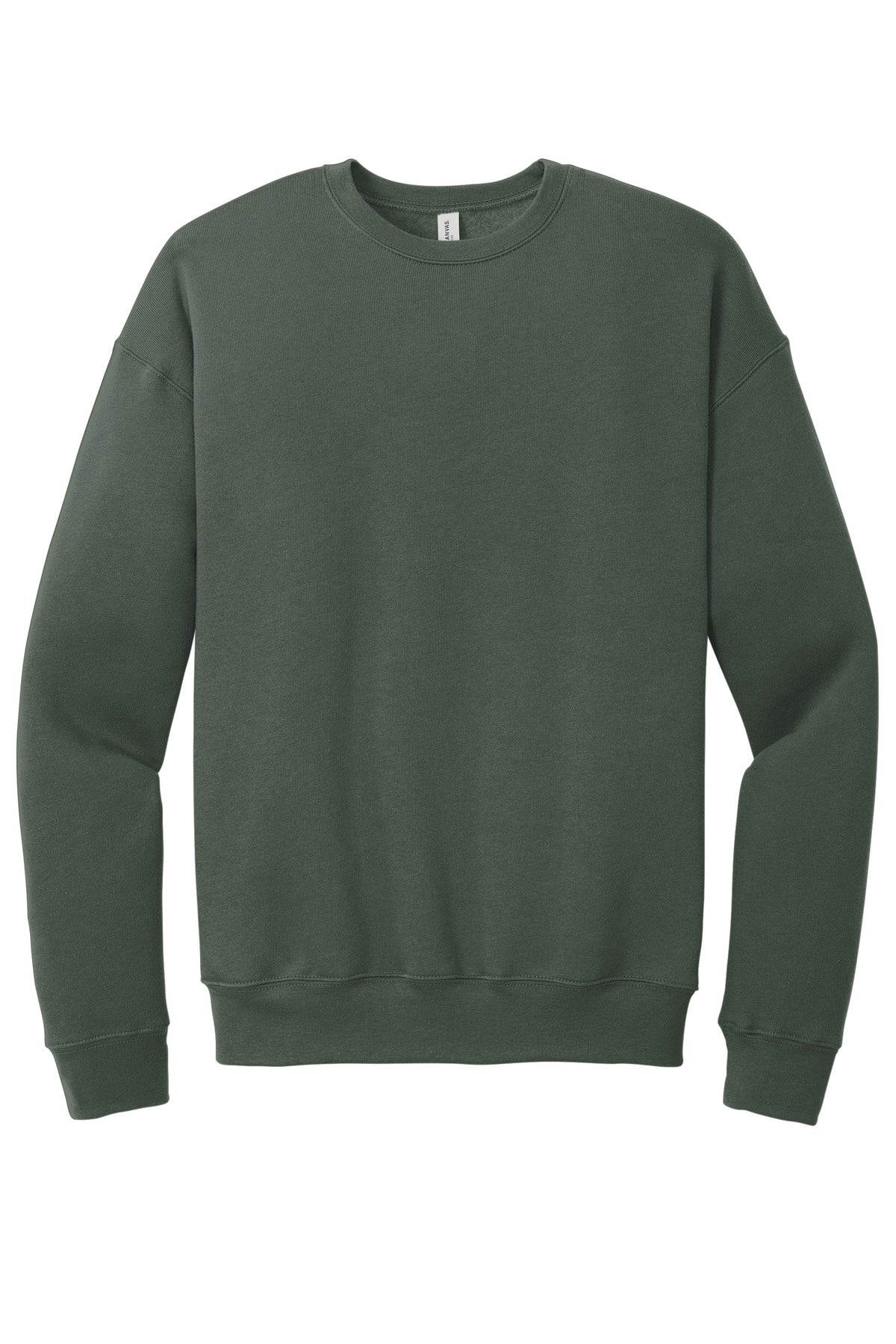 BELLA+CANVAS  Unisex Sponge Fleece Drop Shoulder Sweatshirt - Military Green