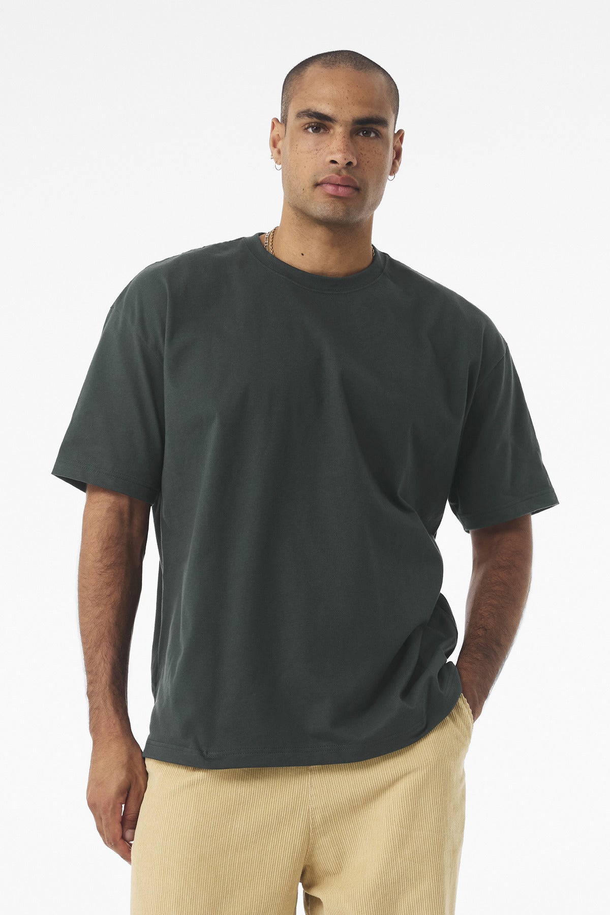 BELLA+CANVAS Unisex 7.5-Ounce Heavyweight Tee - Hunter Green