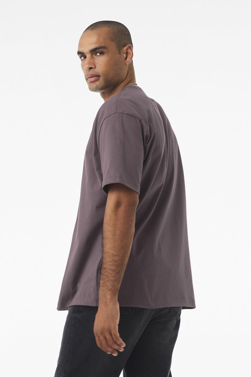BELLA+CANVAS Unisex 7.5-Ounce Heavyweight Tee - Purple Storm