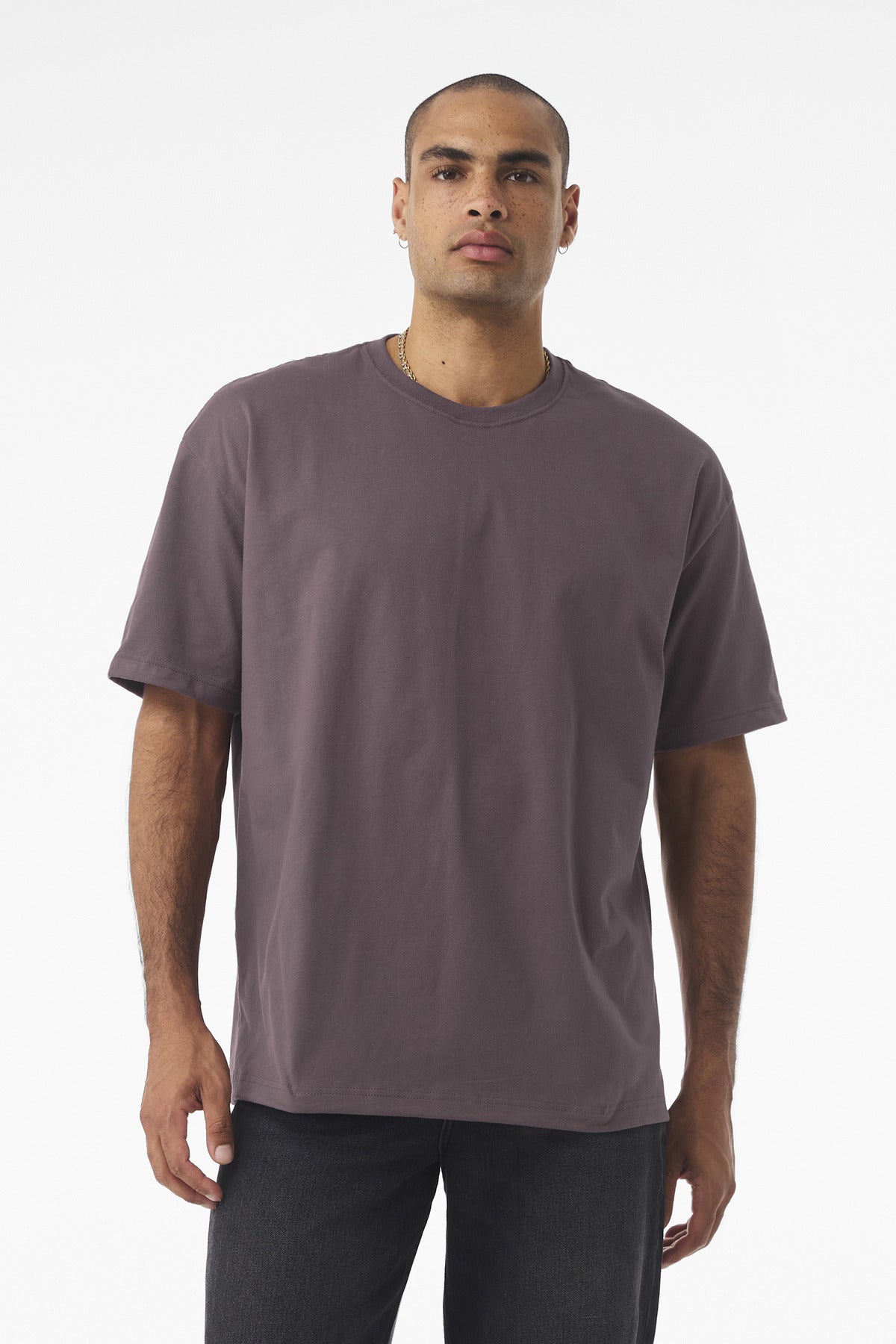 BELLA+CANVAS Unisex 7.5-Ounce Heavyweight Tee - Purple Storm