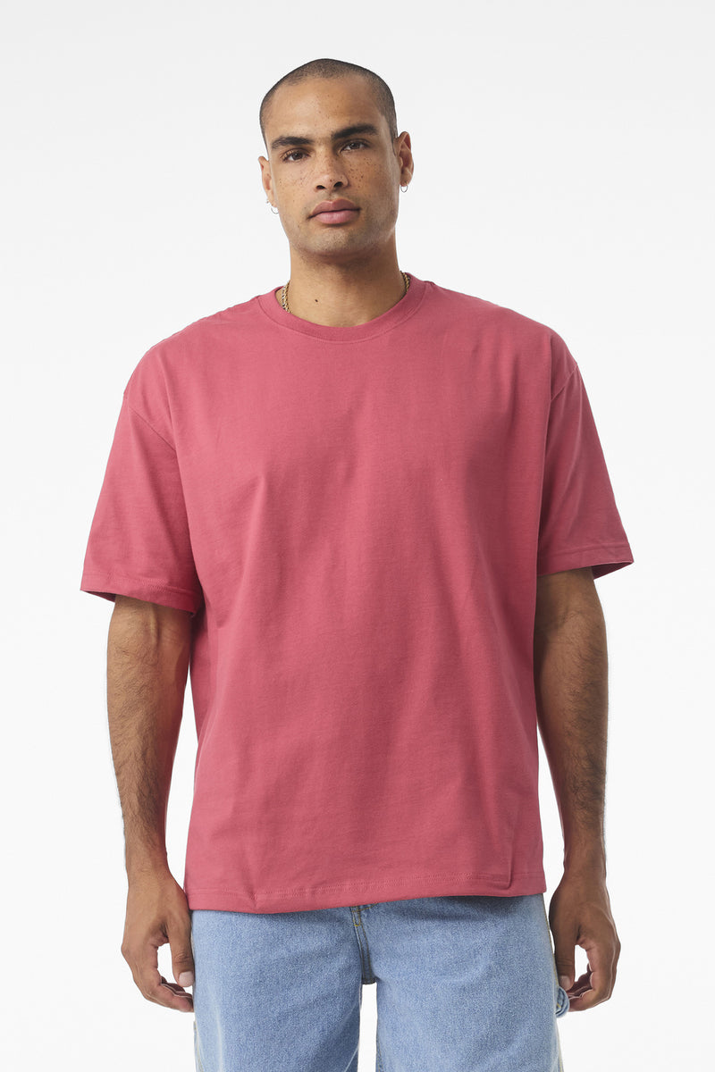 BELLA+CANVAS Unisex 7.5-Ounce Heavyweight Tee - Vintage Red
