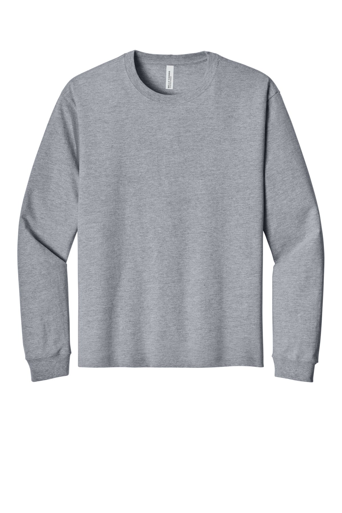 BELLA+CANVAS Unisex 7.5-Ounce Heavyweight Long Sleeve Tee - Athletic Heather