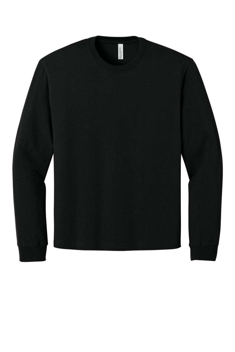 BELLA+CANVAS Unisex 7.5-Ounce Heavyweight Long Sleeve Tee - Black