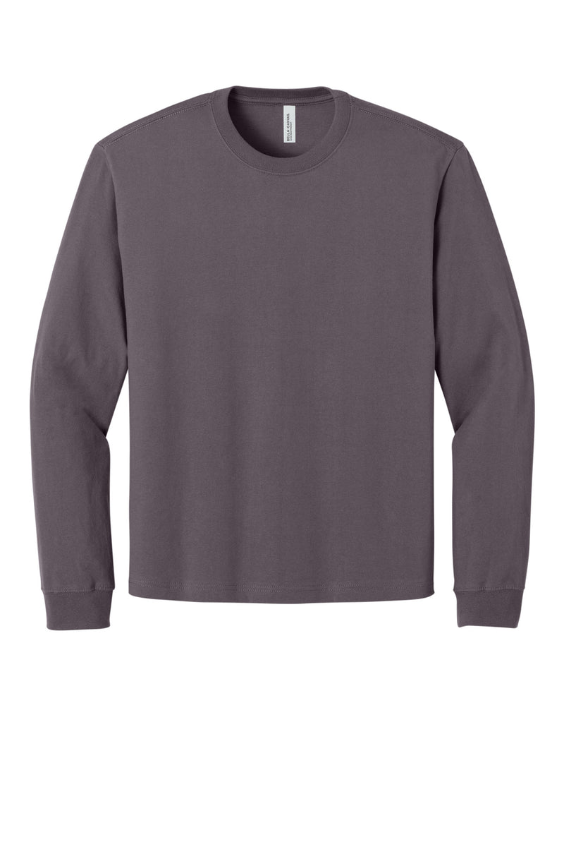 BELLA+CANVAS Unisex 7.5-Ounce Heavyweight Long Sleeve Tee - Purple Storm