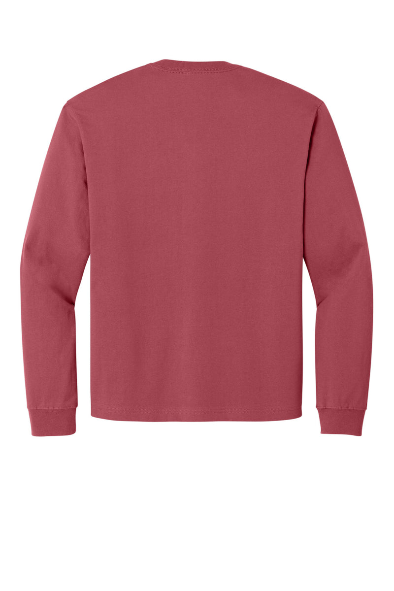 BELLA+CANVAS Unisex 7.5-Ounce Heavyweight Long Sleeve Tee - Vintage Red