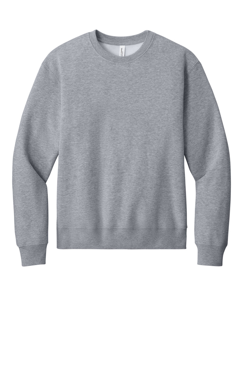 BELLA+CANVAS Unisex 10-Ounce Heavyweight Crewneck Sweatshirt - Athletic Heather