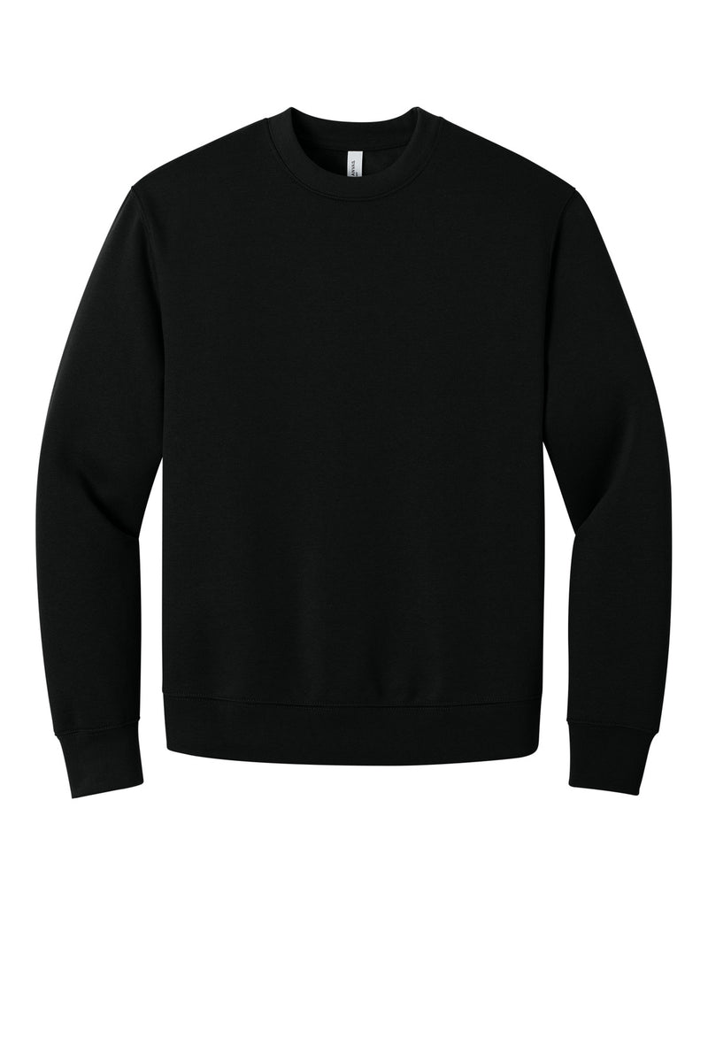 BELLA+CANVAS Unisex 10-Ounce Heavyweight Crewneck Sweatshirt - Black