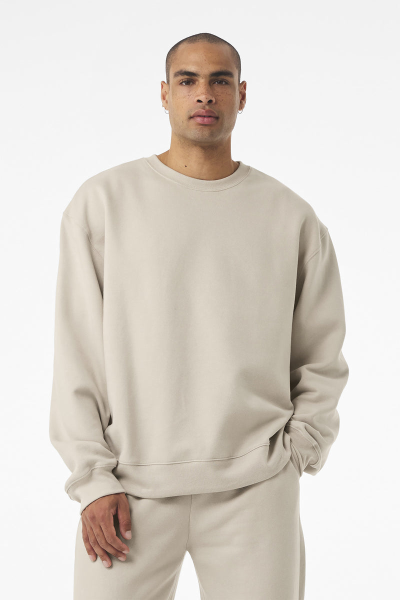 BELLA+CANVAS Unisex 10-Ounce Heavyweight Crewneck Sweatshirt - Dust