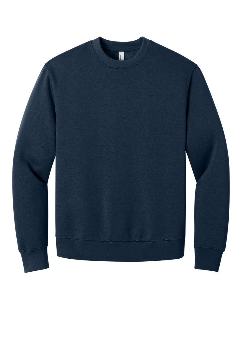BELLA+CANVAS Unisex 10-Ounce Heavyweight Crewneck Sweatshirt - Navy