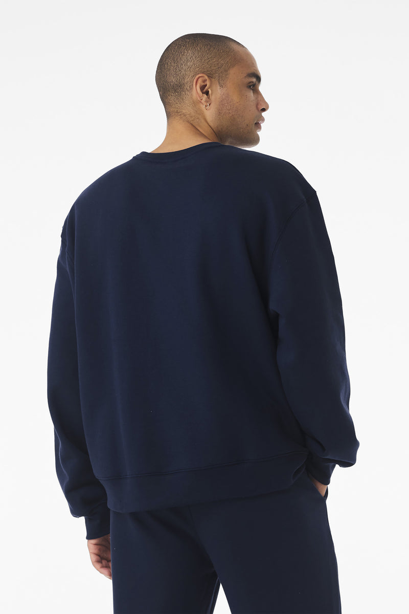 BELLA+CANVAS Unisex 10-Ounce Heavyweight Crewneck Sweatshirt - Navy