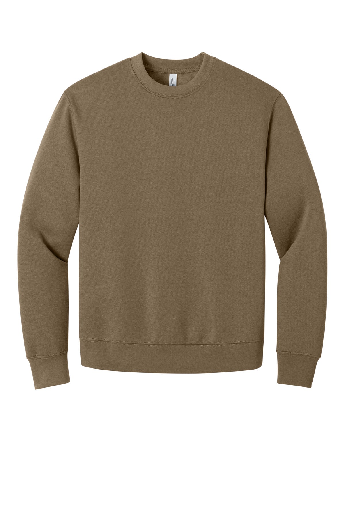 BELLA+CANVAS Unisex 10-Ounce Heavyweight Crewneck Sweatshirt - Vintage Brown