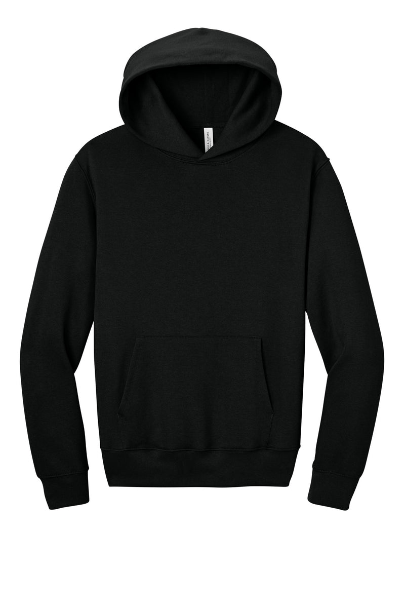 BELLA+CANVAS Unisex 10-Ounce Heavyweight Pullover Hoodie - Black