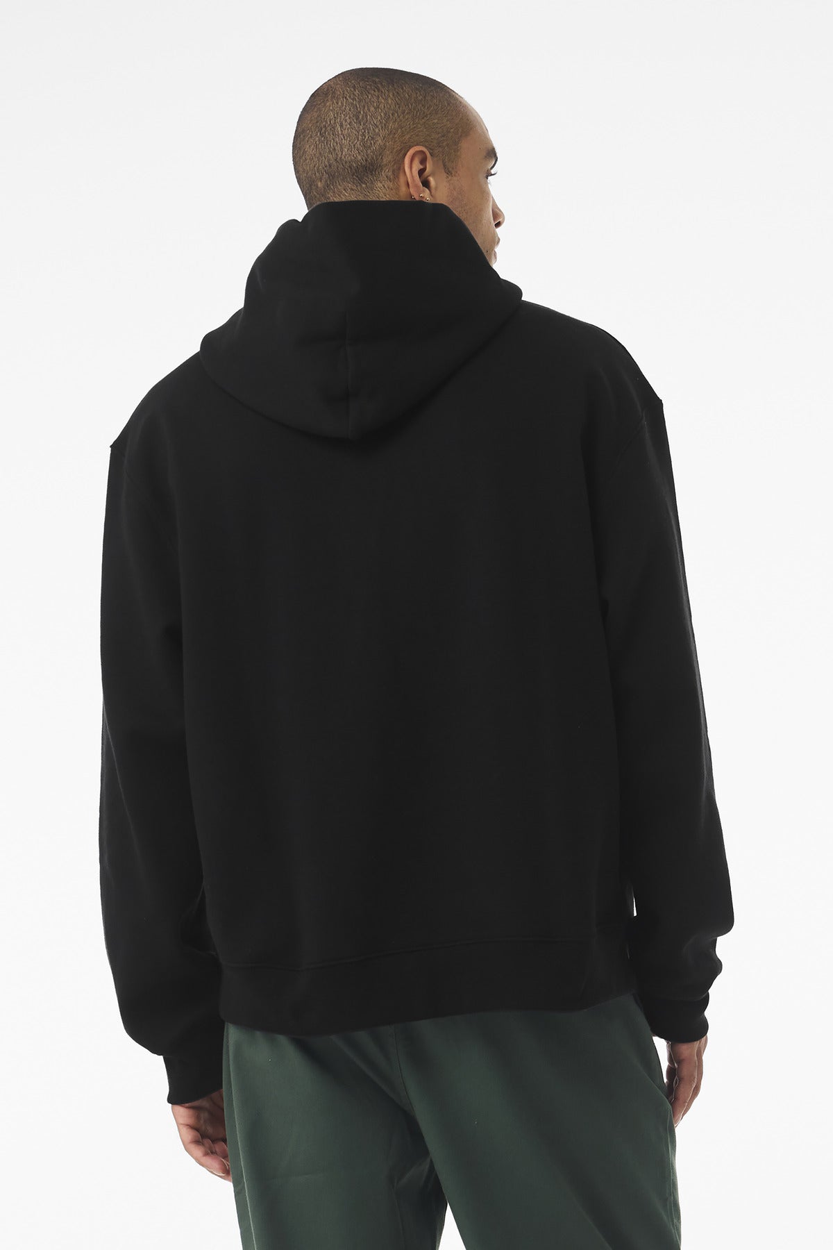 BELLA+CANVAS Unisex 10-Ounce Heavyweight Pullover Hoodie - Black