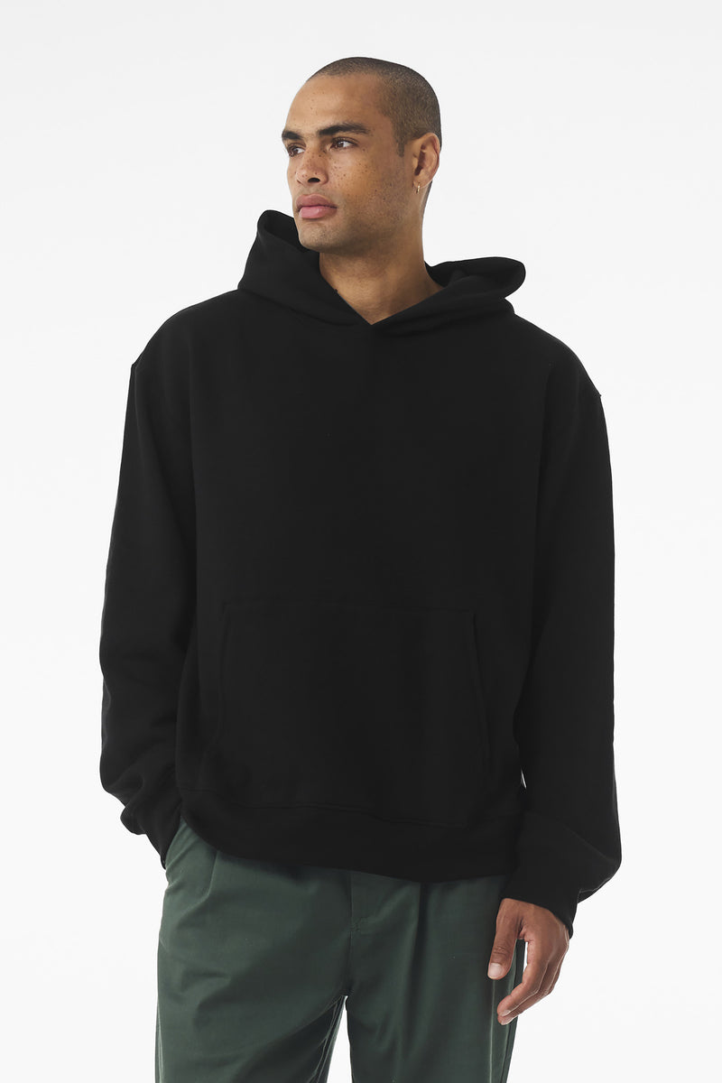 BELLA+CANVAS Unisex 10-Ounce Heavyweight Pullover Hoodie - Black