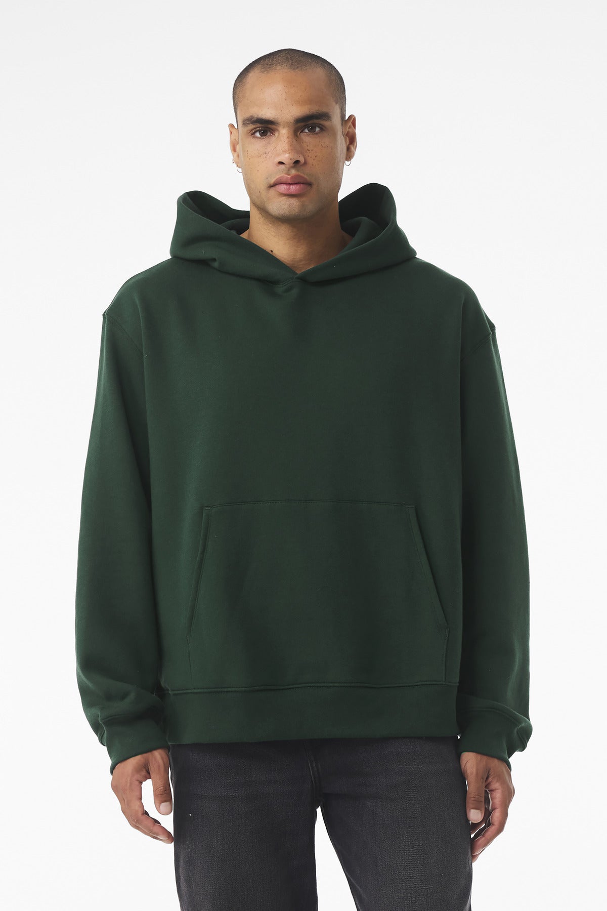 BELLA+CANVAS Unisex 10-Ounce Heavyweight Pullover Hoodie - Forest
