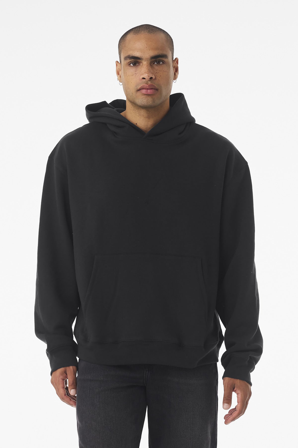 BELLA+CANVAS Unisex 10-Ounce Heavyweight Pullover Hoodie - Vintage Black