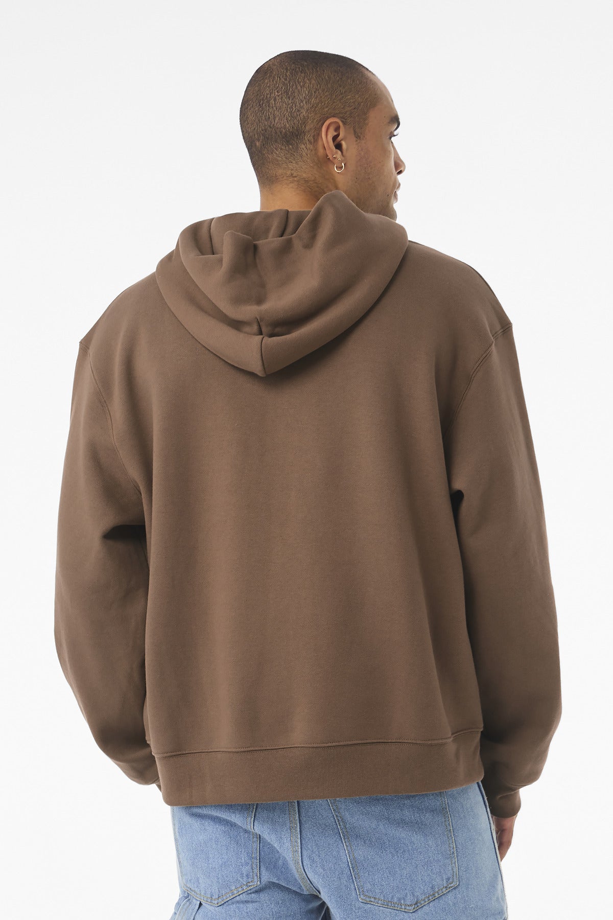 BELLA+CANVAS Unisex 10-Ounce Heavyweight Pullover Hoodie - Vintage Brown