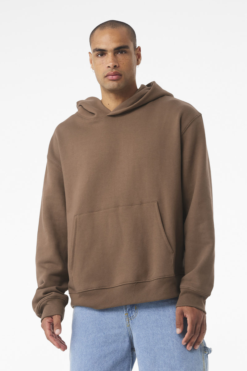 BELLA+CANVAS Unisex 10-Ounce Heavyweight Pullover Hoodie - Vintage Brown
