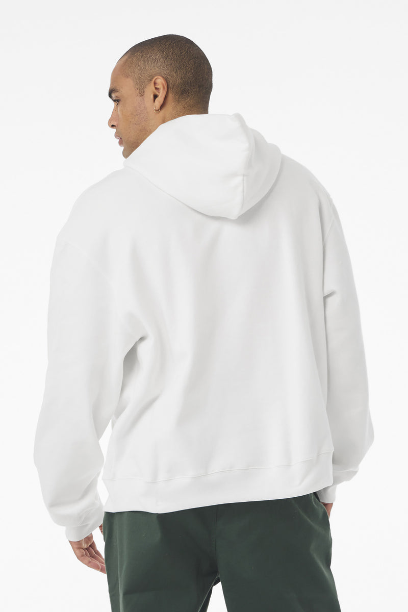 BELLA+CANVAS Unisex 10-Ounce Heavyweight Pullover Hoodie - White