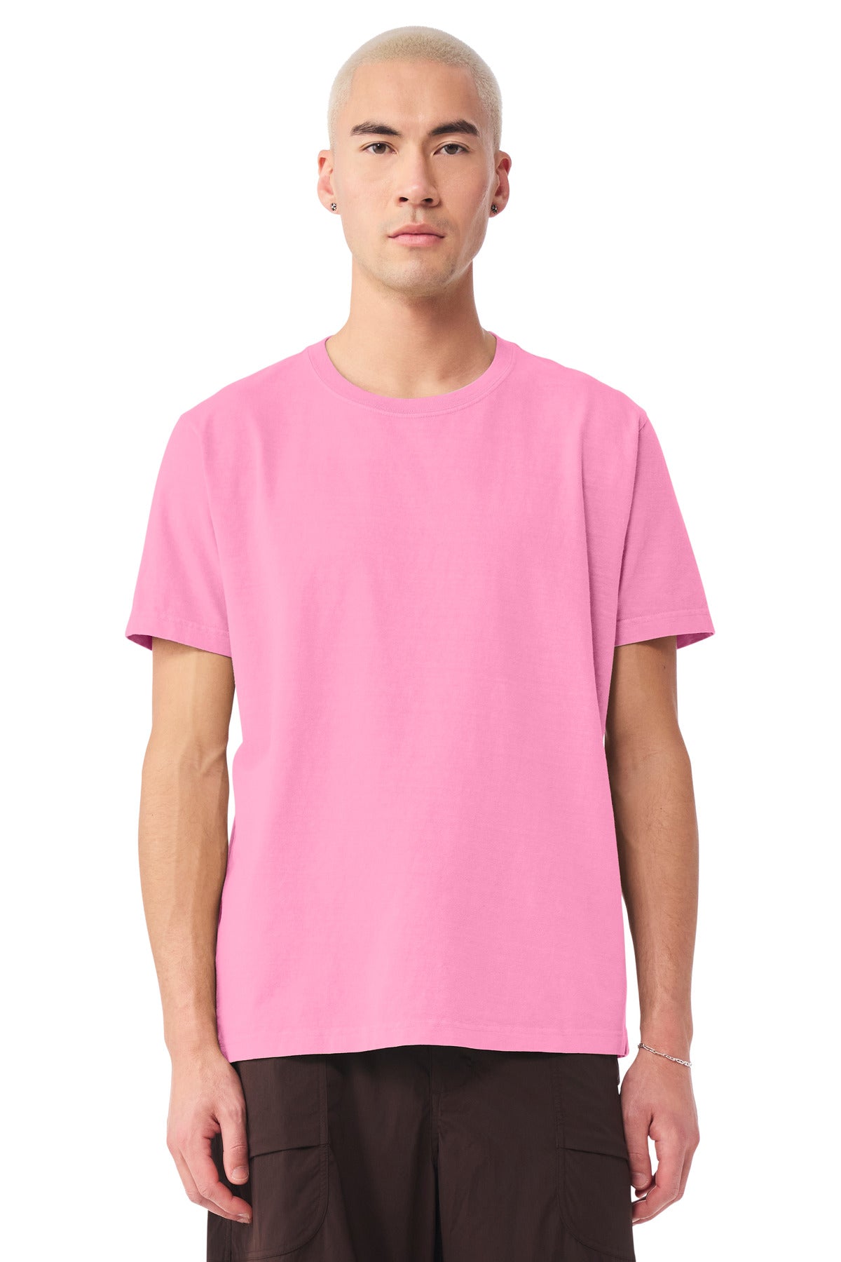 BELLA+CANVAS Unisex Heavyweight Garment-Dyed Tee - Bubble Gum