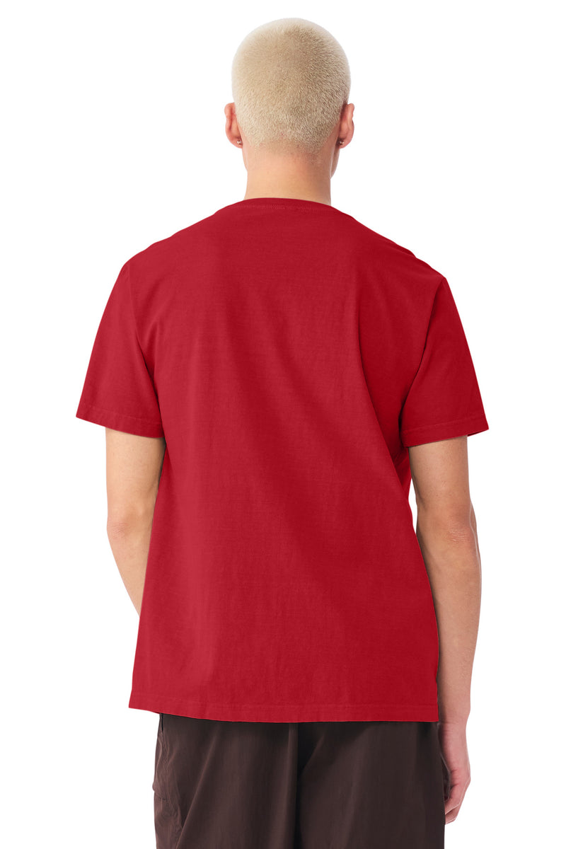 BELLA+CANVAS Unisex Heavyweight Garment-Dyed Tee - Pop Red