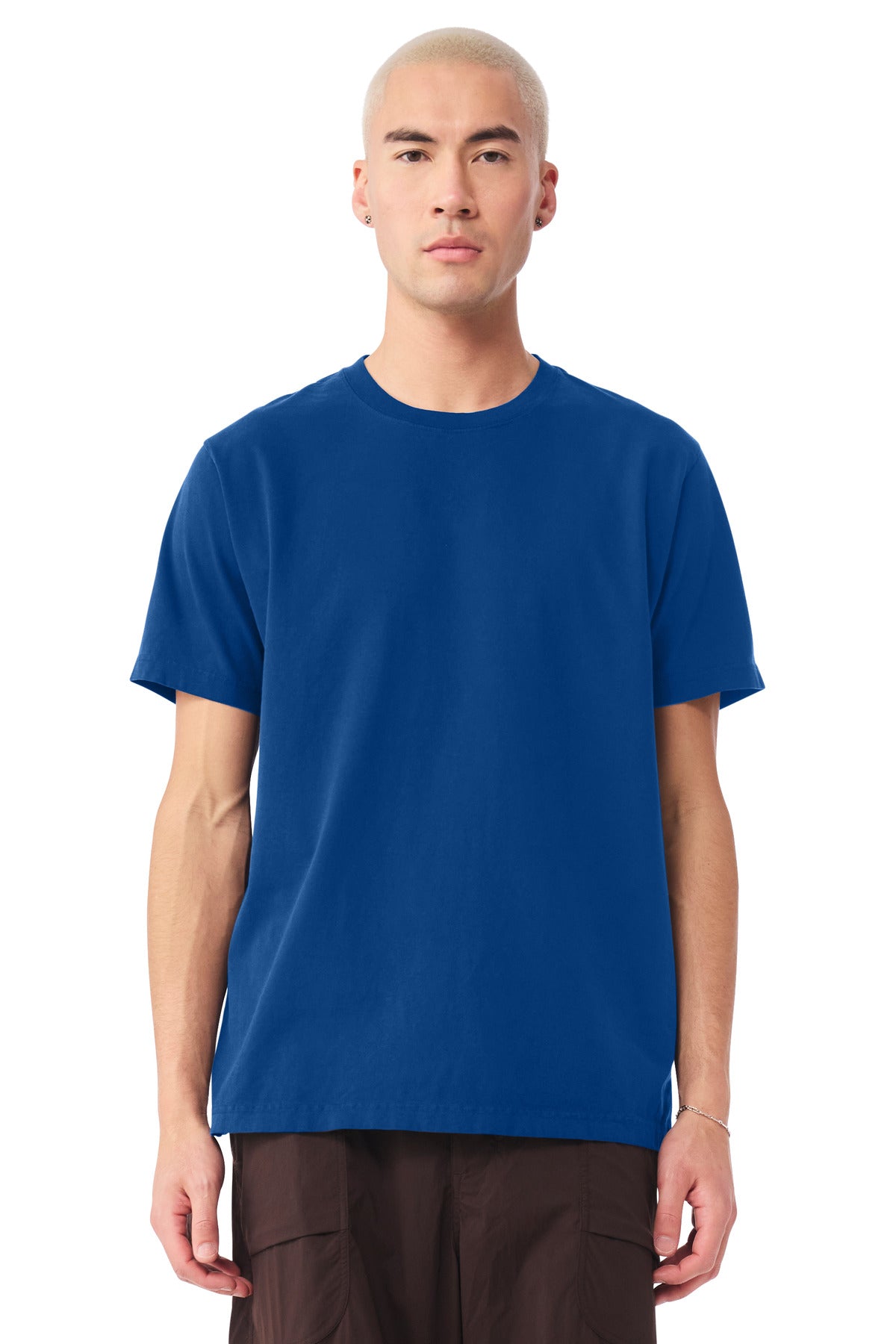 BELLA+CANVAS Unisex Heavyweight Garment-Dyed Tee - Royal Blue