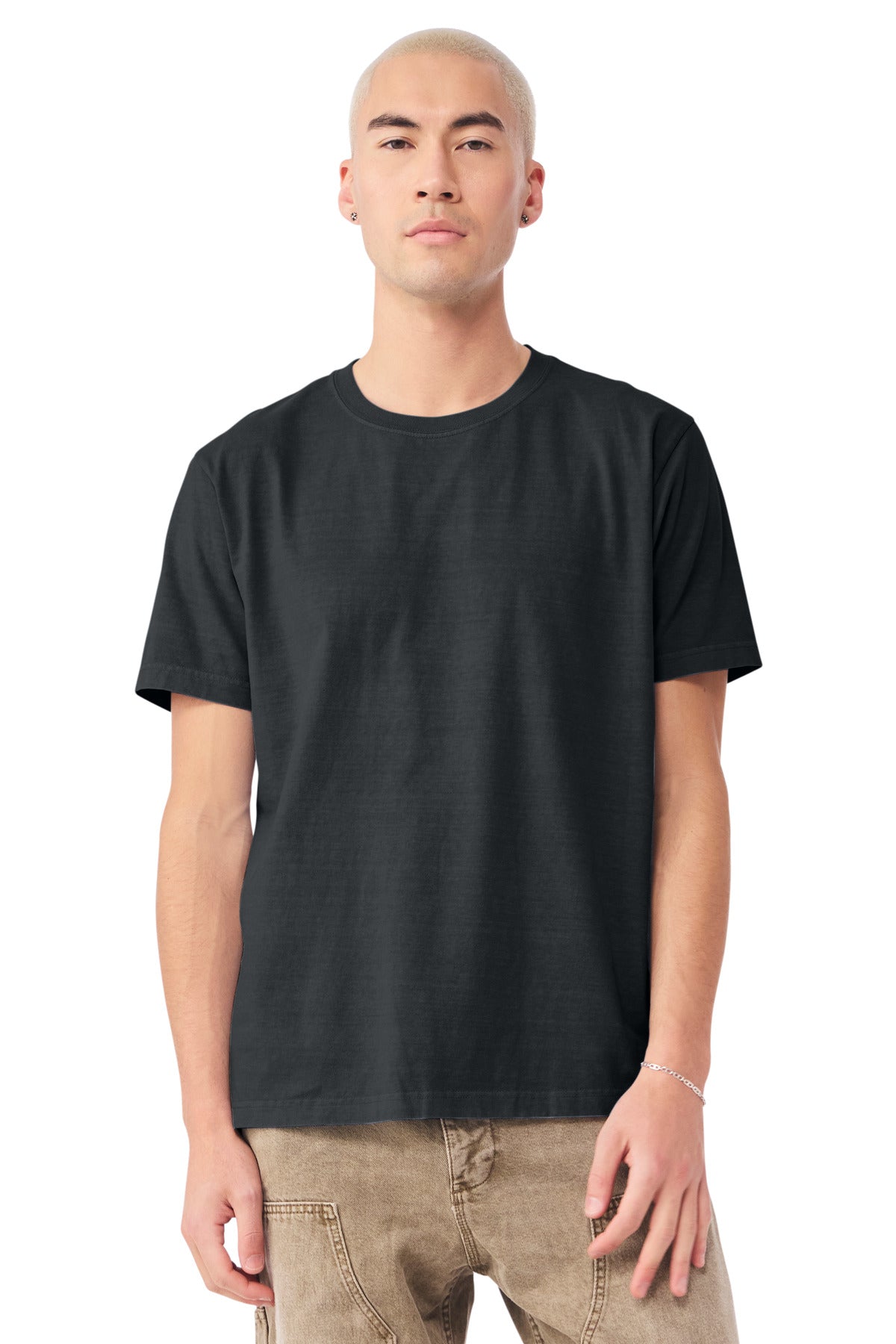 BELLA+CANVAS Unisex Heavyweight Garment-Dyed Tee - Washed Black