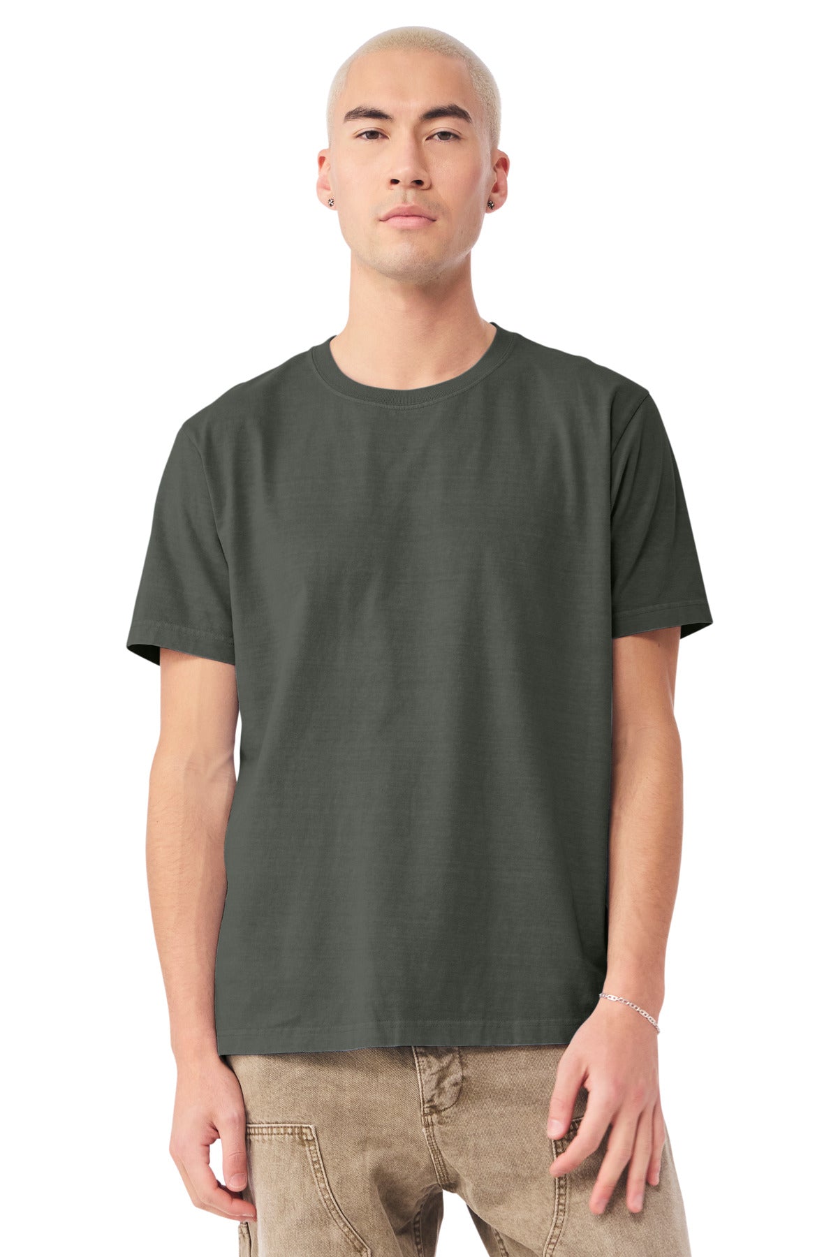 BELLA+CANVAS Unisex Heavyweight Garment-Dyed Tee - Washed Charcoal