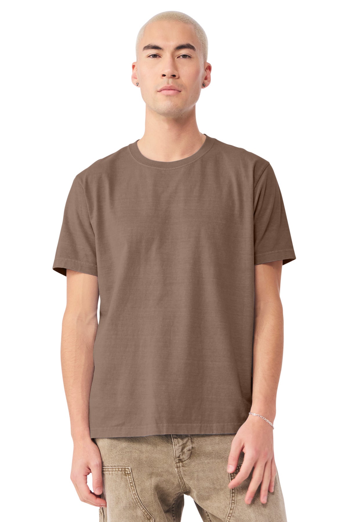 BELLA+CANVAS Unisex Heavyweight Garment-Dyed Tee - Washed Cocoa