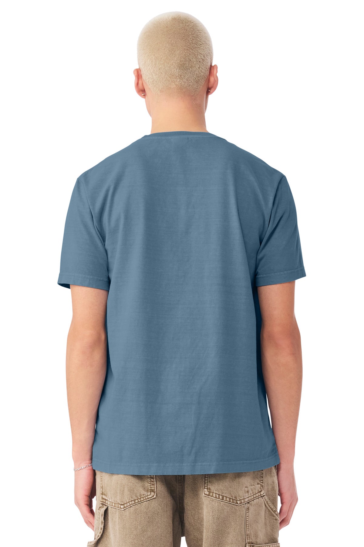 BELLA+CANVAS Unisex Heavyweight Garment-Dyed Tee - Washed Denim