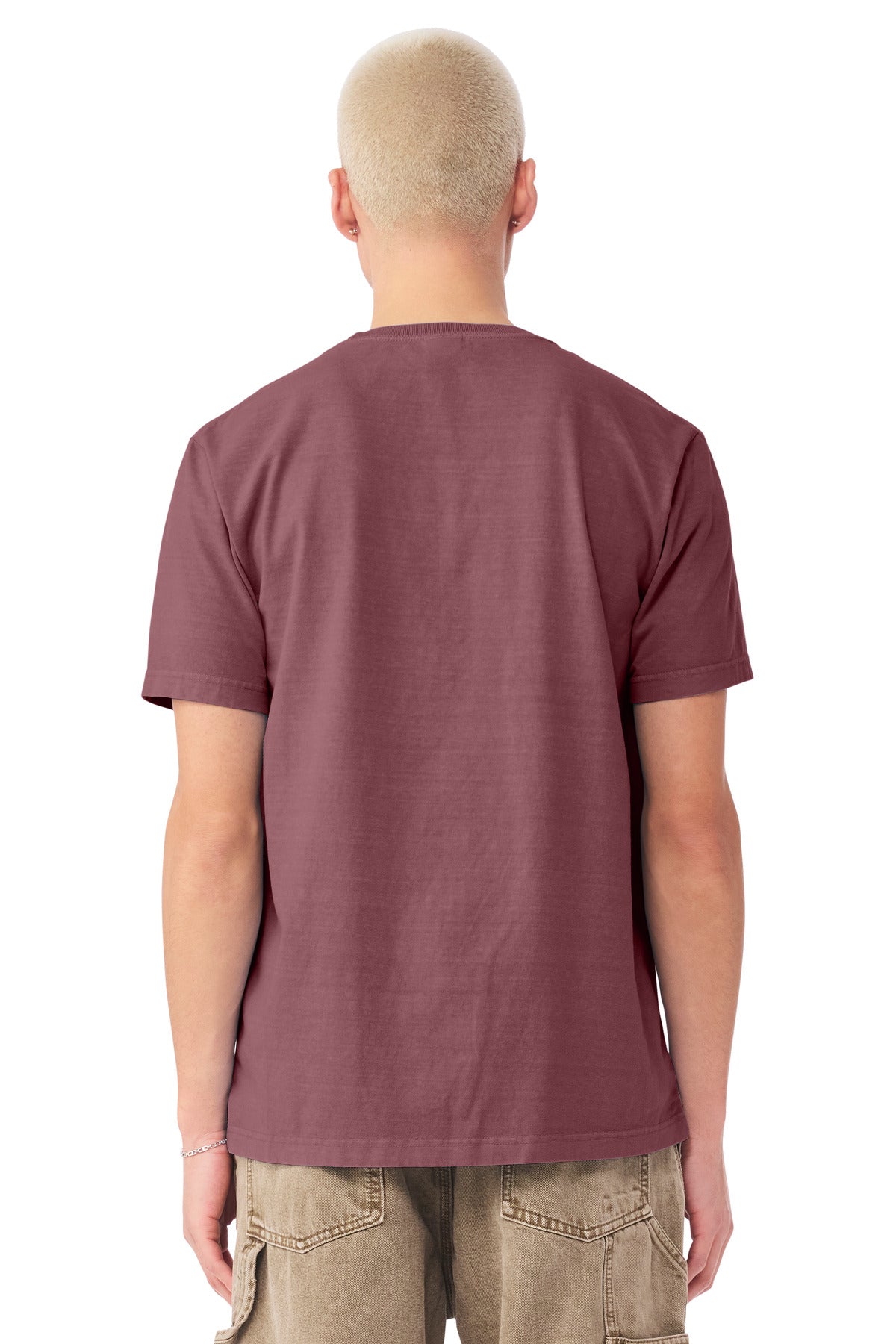 BELLA+CANVAS Unisex Heavyweight Garment-Dyed Tee - Washed Maroon