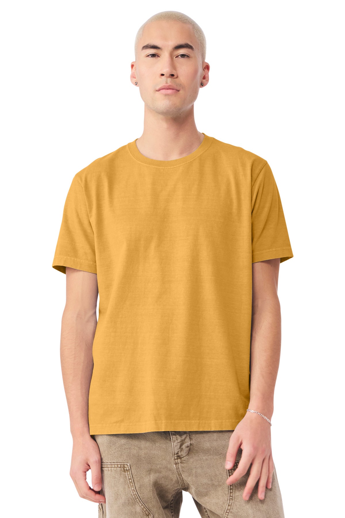 BELLA+CANVAS Unisex Heavyweight Garment-Dyed Tee - Washed Mustard