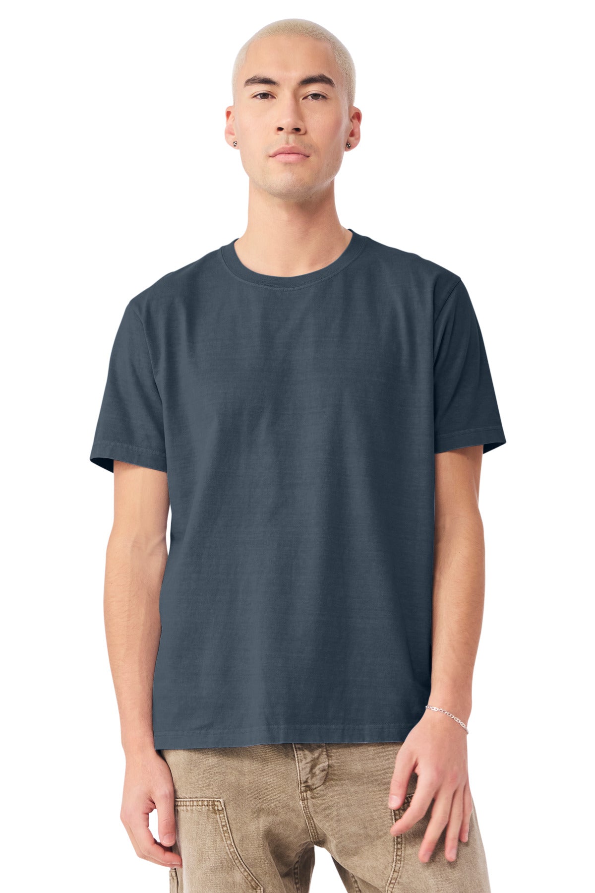 BELLA+CANVAS Unisex Heavyweight Garment-Dyed Tee - Washed Navy