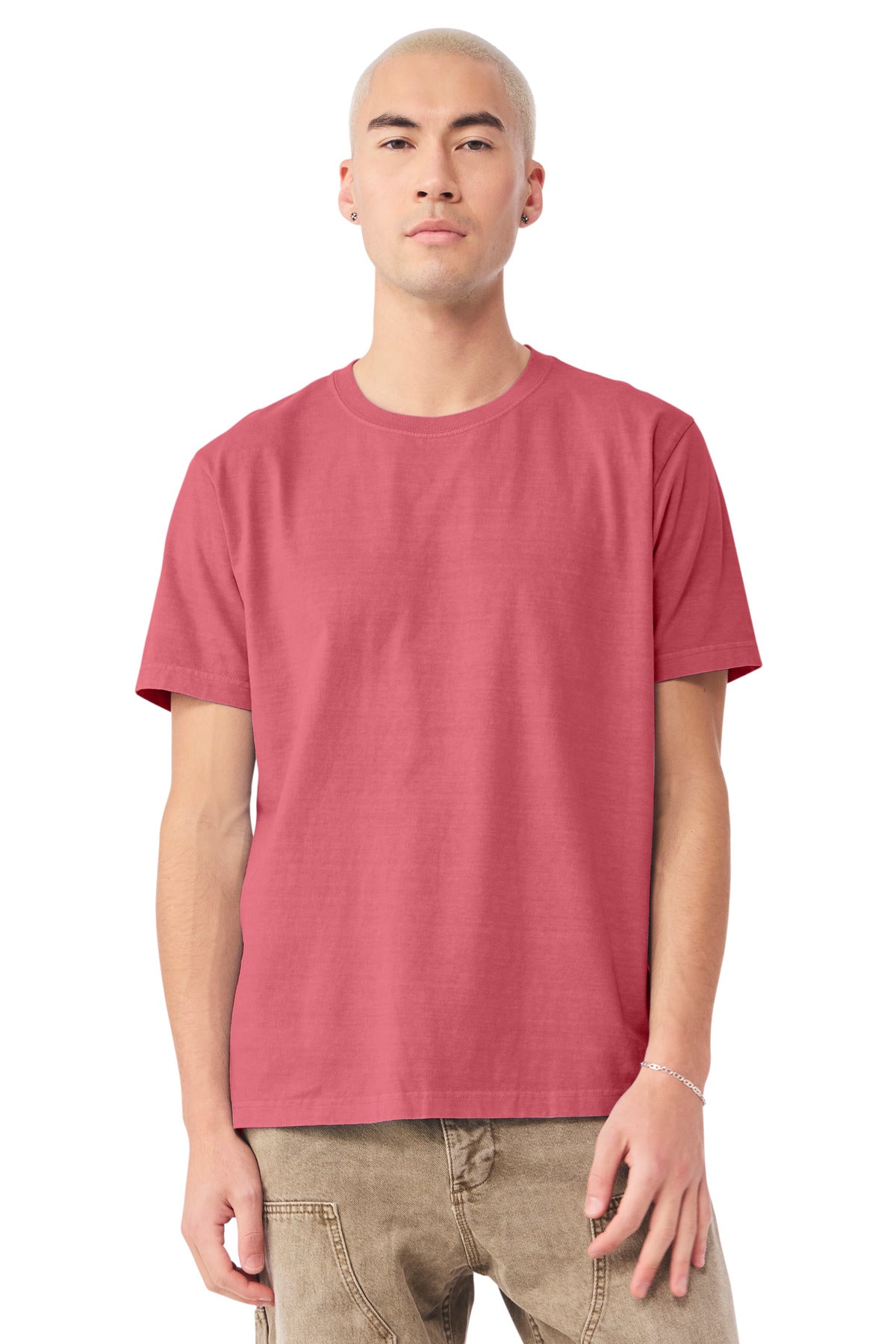 BELLA+CANVAS Unisex Heavyweight Garment-Dyed Tee - Washed Red