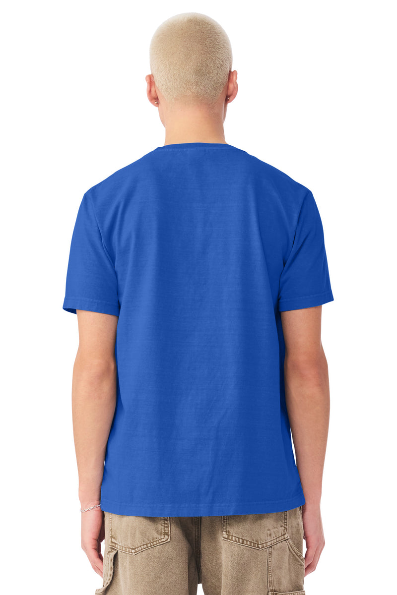 BELLA+CANVAS Unisex Heavyweight Garment-Dyed Tee - Washed Royal Blue