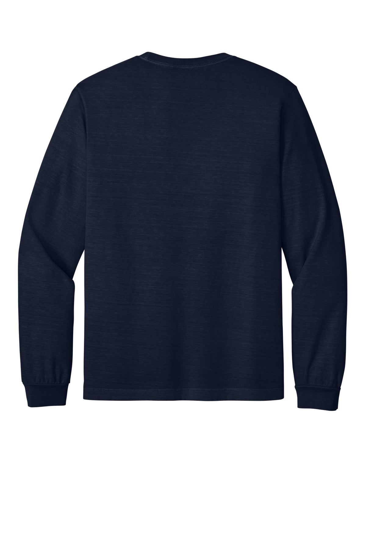 BELLA+CANVAS Unisex Heavyweight Garment-Dyed Long Sleeve Tee - Navy