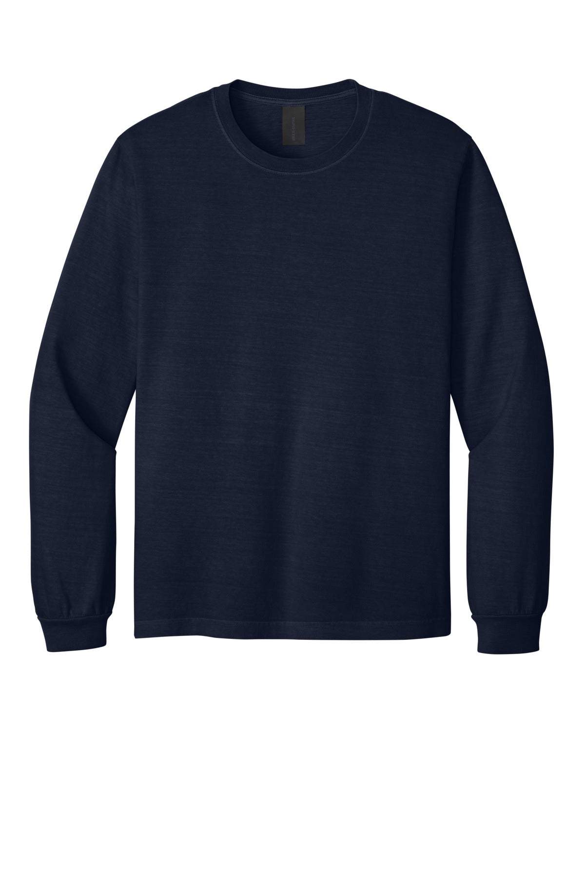 BELLA+CANVAS Unisex Heavyweight Garment-Dyed Long Sleeve Tee - Navy
