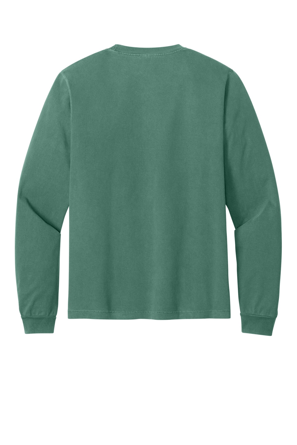 BELLA+CANVAS Unisex Heavyweight Garment-Dyed Long Sleeve Tee - Washed Pine