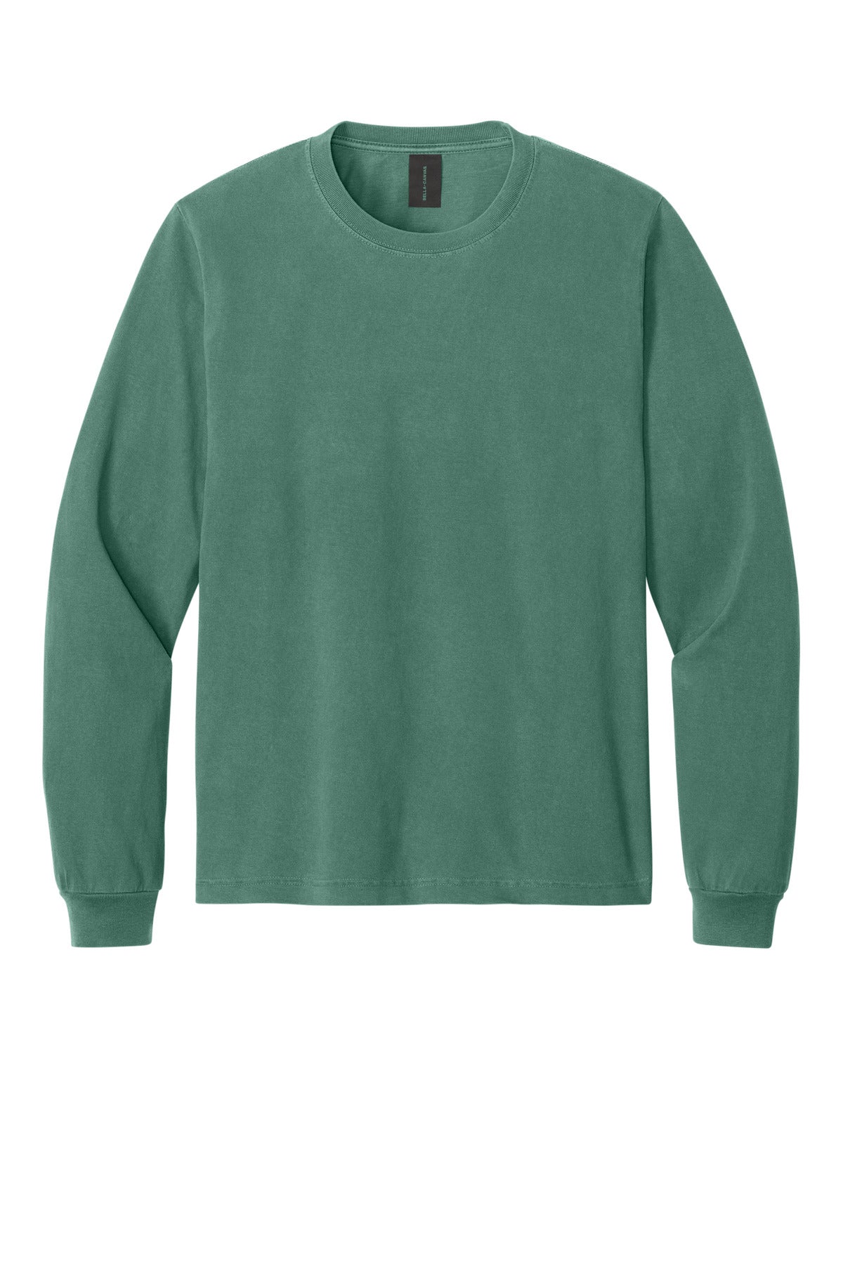 BELLA+CANVAS Unisex Heavyweight Garment-Dyed Long Sleeve Tee - Washed Pine