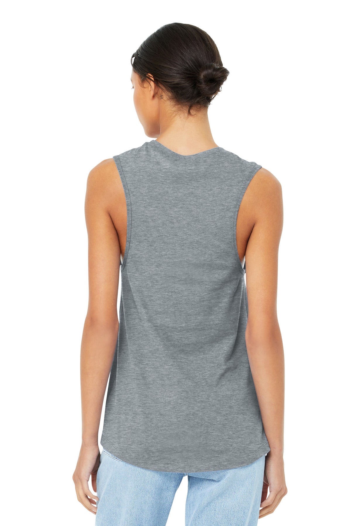 BELLA+CANVAS  Women's Jersey Muscle Tank - Athletic Heather