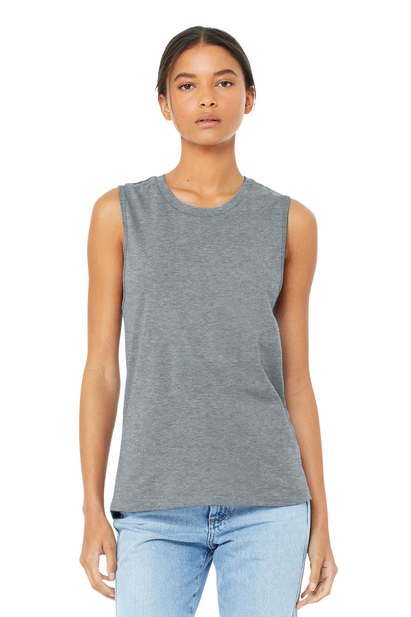 BELLA+CANVAS  Women's Jersey Muscle Tank - Athletic Heather