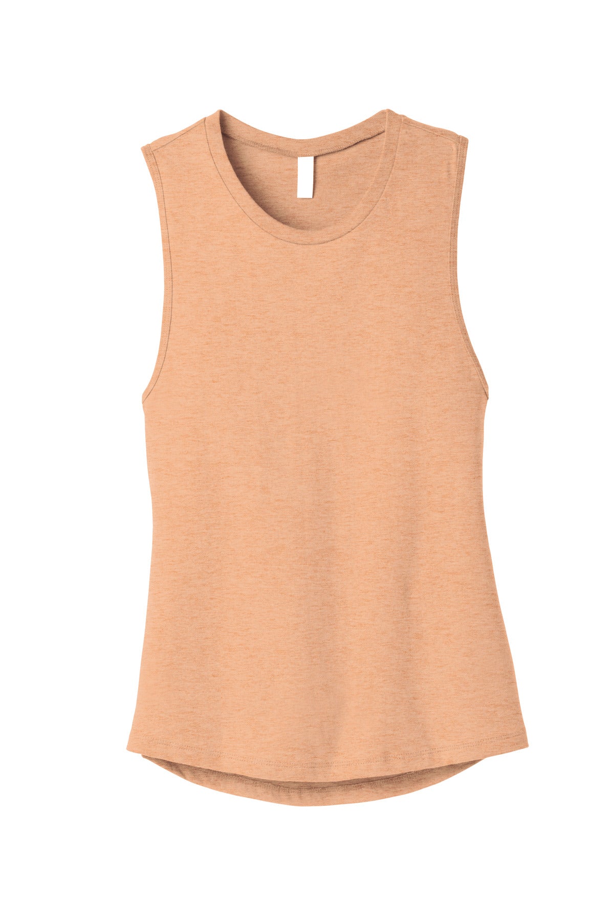 BELLA+CANVAS  Women's Jersey Muscle Tank - Heather Peach