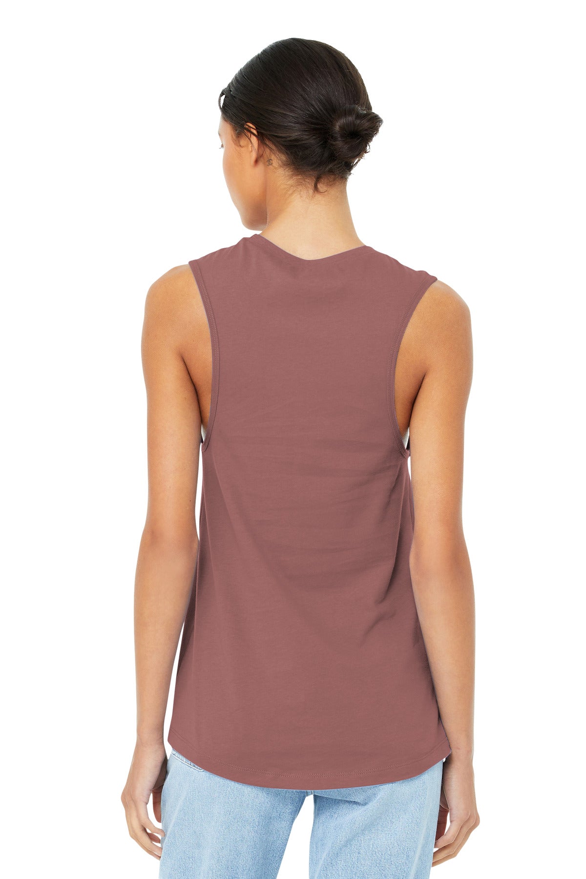 BELLA+CANVAS  Women's Jersey Muscle Tank - Mauve