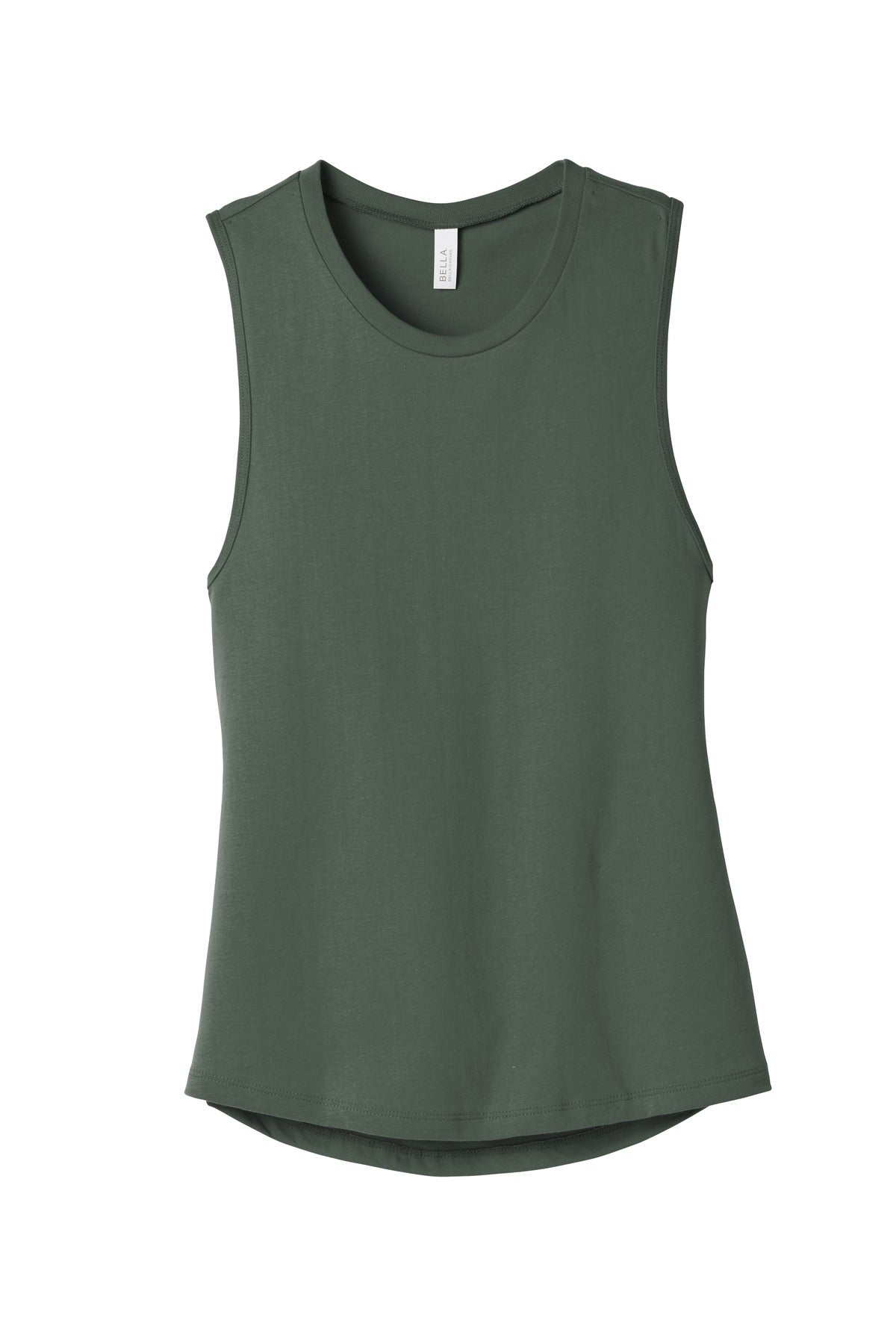 BELLA+CANVAS  Women's Jersey Muscle Tank - Military Green