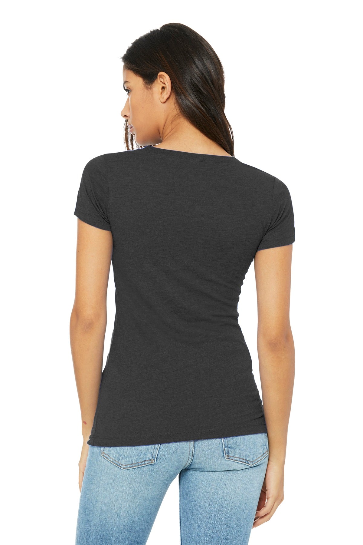 BELLA+CANVAS  Women's Slim Fit Tee - Asphalt