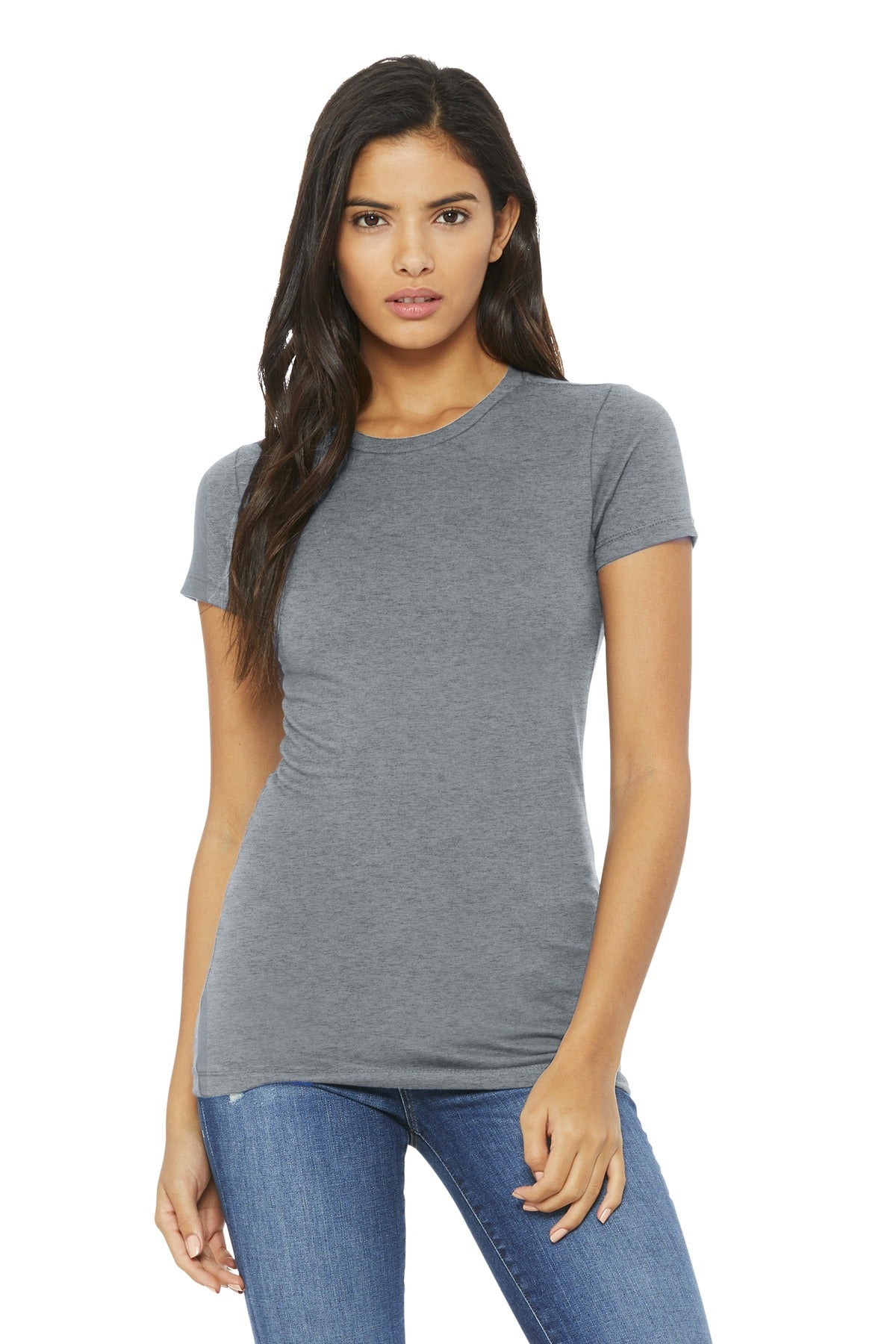 BELLA+CANVAS  Women's Slim Fit Tee - Athletic Heather